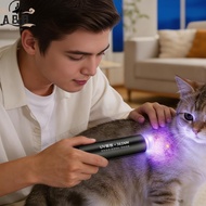 [A&B] Protable UV Flashlight 365 NM Ultraviolet Testing Lamp For Cat Dog Testing Pet Stain And Bed B