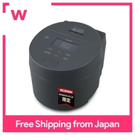 Iris Oyama Rice Cooker 3.0-cup induction cooker, 50-brand separate cooking function, fast cooking function, extra-thick rice cooker, okomi-nomi cooker RC-ISA30AZ-HA Ash