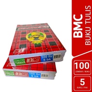 BMC Campus Notebook 100 Sheets 5 Books (Long/ Campus) - High Quality Paper - Stationery