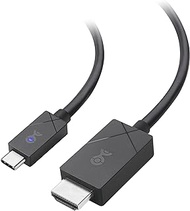 [Designed for Microsoft Surface] Cable Matters 48Gbps USB-C to HDMI Cable 6 Feet / 1.8 Meters Supports 4K 120Hz and 8K 60Hz HDR - USB4, Thunderbolt 3 and Thunderbolt 4 Port Compatible