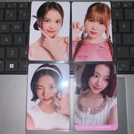 [READY] pc photocard heart2hearts x barenbliss x scarlett carmen jiwoo yeon