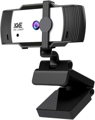 KKE 1080P AutoFocus Webcam with Dual Microphones, 70° View, Works with Zoom, Teams, Skype, GoToMeeti