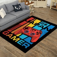 Factory Game Console Carpet Floor Mat 3D Video Game Handle Carpet European American Cartoon Game Foo