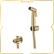 {GHKYU} 【Sleek】 Blissful Bidet ก๊อกน้ำมือแบบพกพา Bidet Sprayer ห้องน้ำ Bidet ก๊อกน้ำ Dual Water Outl