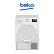 Beko DPS7405XW3 Dryer 7.0Kg Heat Pump Sensor Control Inverter