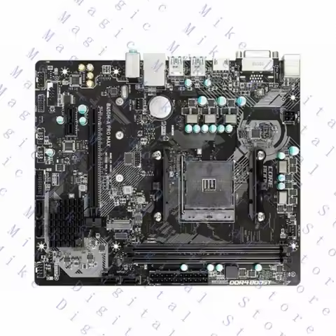 UU NEW for MSI B450M-A PRO MAX Socket AM4 AMD B450 HDMI USB3.2 DVI Motherboard With I/O