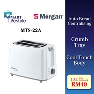 Morgan 750W 2 Slice Pop Up Bread Toaster MTS-22A