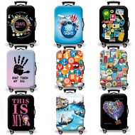 Luggage Cover Stretch Fabric Suitcase Protector Baggage Dust Case Cover