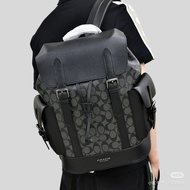 C0ach Home Coach Backpack Original Grade Material Classic Presbyopic Capacity Super Large Daily Comm