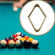 [svzfjuv] Billiard Pool Ball Rack, 9 Ball Diamond Smooth, Wood, Pool Table Accessory,