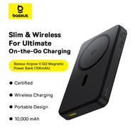 Baseus Airpow Ⅱ Qi2 Magnetic Wireless PowerBank 10000mAh 22.5W Fast Charging 2-Device Wired Charging