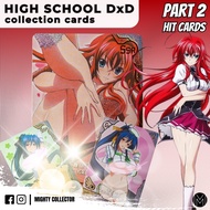 High School DxD-Rias Gremory Akeno-Collection Card Part 2-Hit Cards-Goddess Trading Game Cartoon Ani