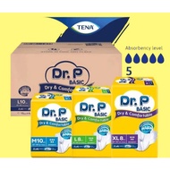 Dr.P by TENA (Basic) M10/L8/XL8 X 12packs