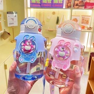 botol air budak perempuan botol air budak lelaki botol air kanak kanak Doll Strawberry Bear Plastic 