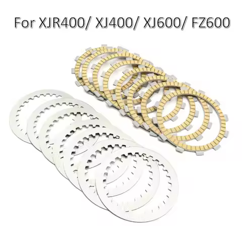 Motorcycle Accessories Engine Parts Clutch For Yamaha XJR400 XJ400 XJ600 FZ600 Friction Disc Plate S