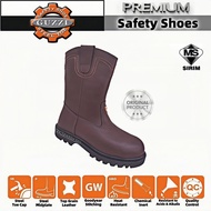 Guzzi 363 High cut Pull On safety boots SIRIM APPROVED PREMIUM SAFETY BOOTS