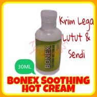 BONEX Soothing Hot Cream | Krim Lega Sakit Lutut & Sendi | 30ML