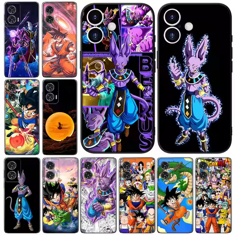 Whis Beerus Dragons Gokus Balls Z Cover Phone Case for Apple iPhone 16 15 14 11 Pro Max 6 7 8 Plus +