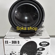 SUBWOOFER 12" EMBASSY ES-309D DOUBLE EMBASSY ES 309 D - Store Herith 01