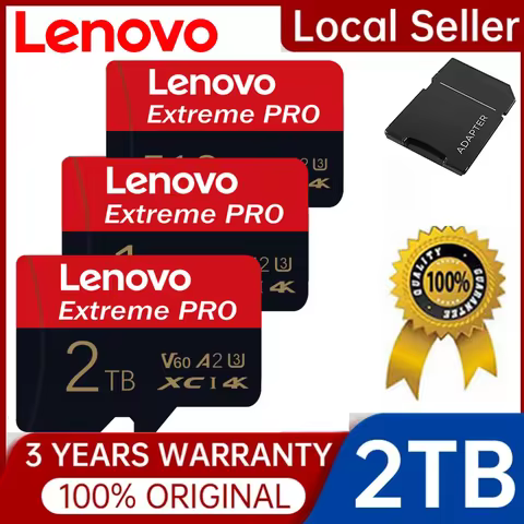 Lenovo 2TB Original Memory Card 128GB Class10 1TB 512GB Mini SD Card 128GB A2 V60 Micro SD Card High