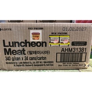 【批发】 韩国乐天午餐肉 Korea Lotte Luncheon Meat【Wholesale】340g X 24 cans