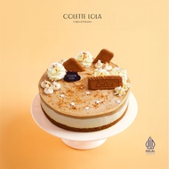 Kue / Cake Colette Lola Say Cheese! Lotus Biscoff - Round 20cm