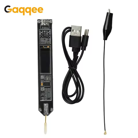 2026 New Pen-Style OLED Digital Frequency Counter 200Hz-100MHz SJ8K24P-T Chip High Precision Frequen
