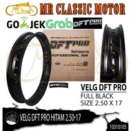 DFT Pro Rims Size 2.50 Ring 17 Black Custom Motorcycle Variations