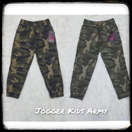 Jogger Pants Kids Army