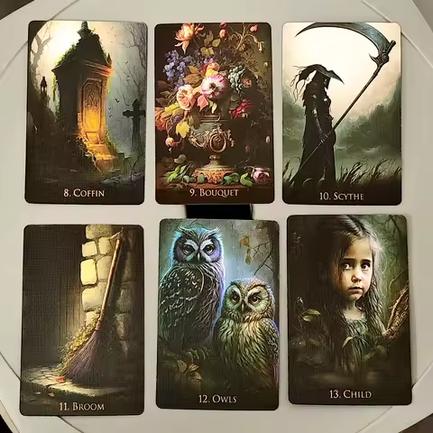 Weird World Lenormand Deck 36 Pcs Fantasy Lenormand Cards 9*6cm