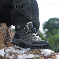 Korea Plus size 36-48 Winter Shoes Women Mountain Climbing Boots women Hunting Shoes Outdoor Hiking Shoes men COD