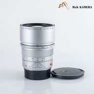 Leica APO-Summicron-M 90mm/F2.0 ASPH Silver Lens Yr.2002 Germany 11885 #88692