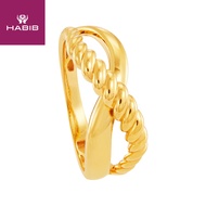 HABIB Oro Italia 916 Yellow Gold Ring GR49400323