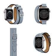 (Expert) apple watch strap hermes double leather leather 1 2 3 4 38mm 40mm