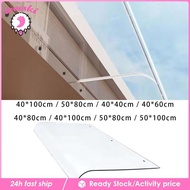[Lovoski] Awnings Window Awning Transparent Cover No Brackets Wall Mounted Porch Awning PC