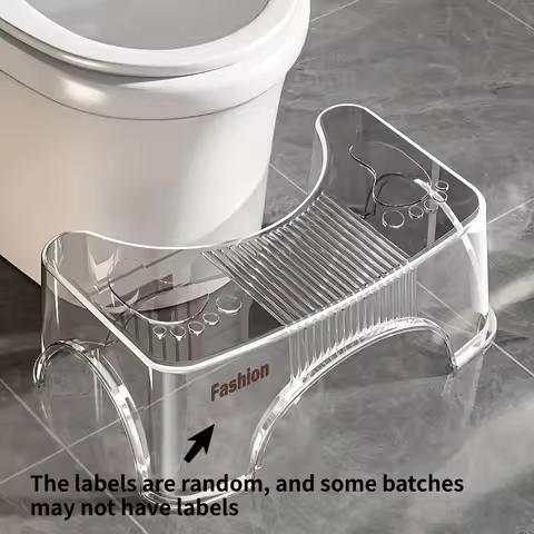 1PC Toilet Squat Stool Removable Toilet Seat Stool Portable Squat Step Stool Home Multifunctional Ba