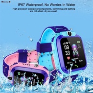 DEK นาฬิกาเด็ก ♂✿Denise✿Q12 Kids Smart Watch นาฬิกาอัจฉริยะ IP67 หน้าจอสัมผัส นาฬิกาเด็กผู้หญิง  นาฬิกาเด็กผู้ชาย