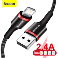 Baseus 1.5A 2A 2.4A USB Cable for iPhone 14 13 Pro Max 12 XS XR Fast Charging Cable for iPhone 8 7 S