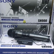 Ef Microphone Wireless Sony Sn 900 Single Mic 1Pegang Wireless System