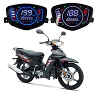 For Yamaha  Sirius fi CRYPTON X 135 CRYPTON R 135 lc135 v1 digital meter modified Ful Led Meter Spee