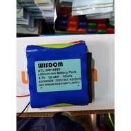 Wisdom KL8M/KL12M battery Pack only 3.7 volts/10.4 Ah / 4 cells