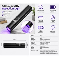 Rechargeable UV torch light | USB C