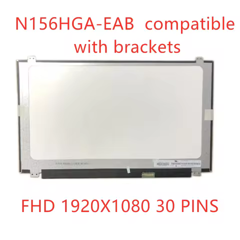For INNOLUX N156HGA-EAB Rev.C2 Laptop Matrix 15.6" LED LCD Screen matte 30 Pins FHD 1920X1080 Replac