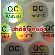QC PASS DECAL STAMP 7 COLORS - WATERPROOF