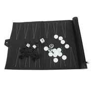 [ Store] ExclusiveRoll Up Backgammon Sets Portable Travel Board Game Set for Adults and Kids Foldabl
