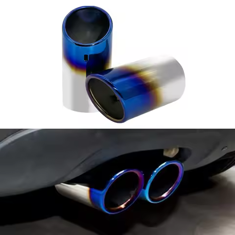 Exhaust Tips Muffler Compatible With VW Volkswagen JETTA/SAGITAR/POLO/GOLF 7/Passat/Tiguan For BMW 3