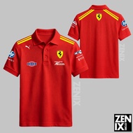 T-Shirt Ferrari Hypercar F1 UnisexPOLO Shirt NEWEST Formula 1 Premium