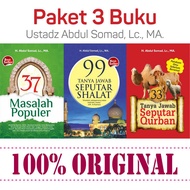 PACKAGE 3 BOOKS Original 37 Popular Issues 99 Questions and Answers About Prayer 33 About Qurban