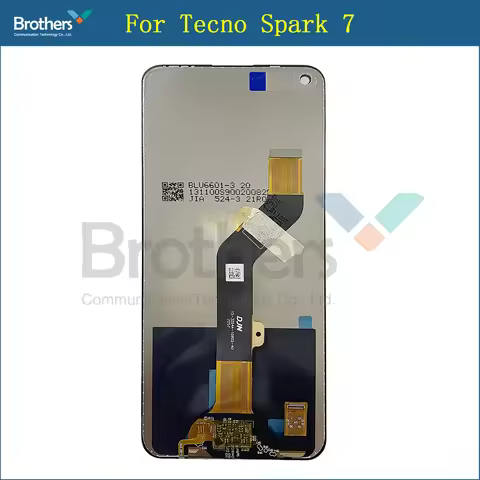 For Tecno Spark 7 Display KF6J KF6N KF6P LCD Touch Screen Digitizer For Tecno Spark 7T KF8 LCD Tecno