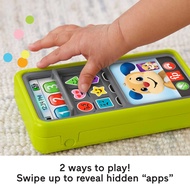 Fisher-Price Laugh & Learn 2-In-1 Slide To Learn Smartphone Musical Toy For Baby & Toddler